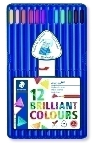 LAPICES COLOR STAEDT.157 ERGOSOFT BOX 12