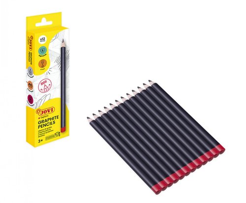 LAPIZ JOVI TRIGRAPH MAXI - B - Pack de 12 unidades