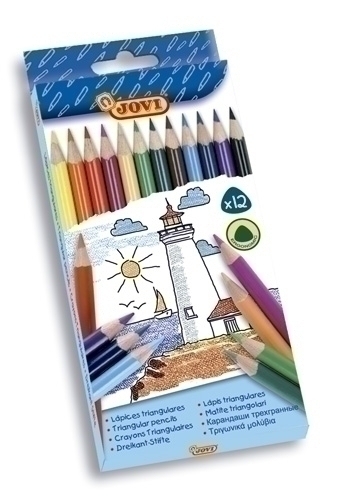 LAPICES COLOR JOVI TRIANGULAR est.12