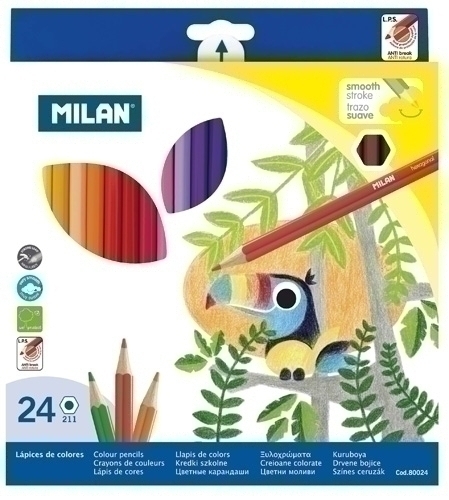 LAPICES COLOR MILAN est.24
