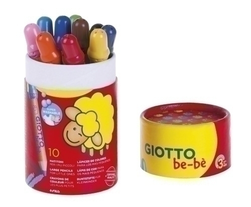 LAPICES COLOR GIOTTO BEBE SUPER B/10