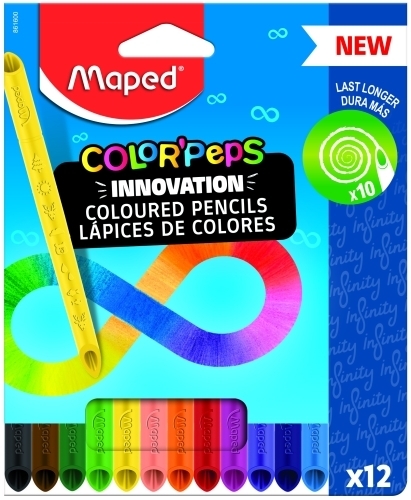 EST 12 LAP COLORES MAPED COLORPEPS INFINITY