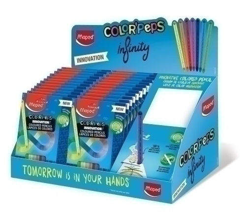 LAPICES COLOR MAPED INFINITY est.12 E.24