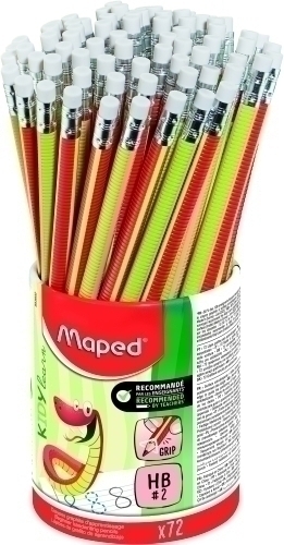 LAPIZ MAPED APRENDIZAJE - HB BOTE de 72