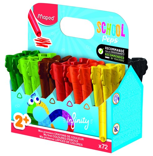 LAPICES COLOR MAPED INFINITY MINI est.72
