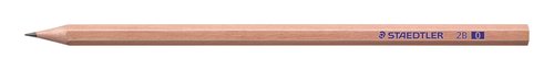 LAPIZ STAEDT.130 NORIS NATURAL Nº0 - 2B - Pack de 24 unidades