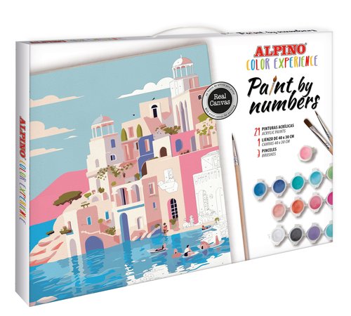 SET PAINT BY NUMBERS COLOR EXPERIENCE - Pack de 6 unidades