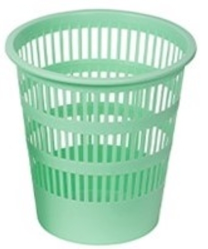 PAPELERA FAIBO REJILLA 12 L PASTEL VERDE