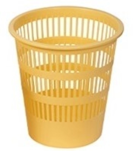 PAPELERA FAIBO REJILLA 12 L PASTEL AMAR.