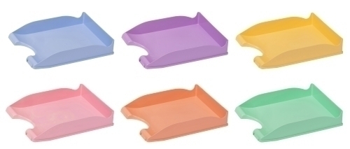 BANDEJA FAIBO PS 350X250X65MM PASTEL STDO Color no elegible - 1 unidad - 93-30