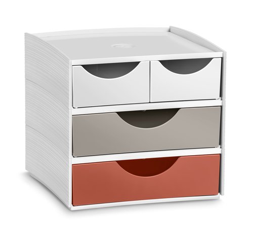 MODULO CEP MYCUBE 4 CAJONES MIX TERRA - Pack de 6 unidades