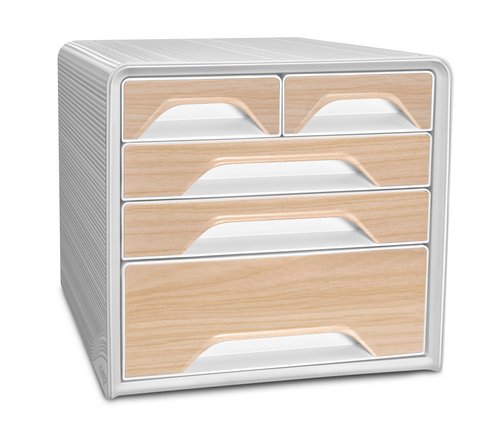 MODULO CEP SMOOVE 5 CAJONES SILVA