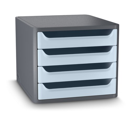 MODULO CEP FIRST 4 CAJONES AZUL PALIDO