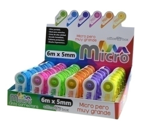 CORR.CINTA OFF.BOX 6m x 5mm 6806 (Color no elegible)