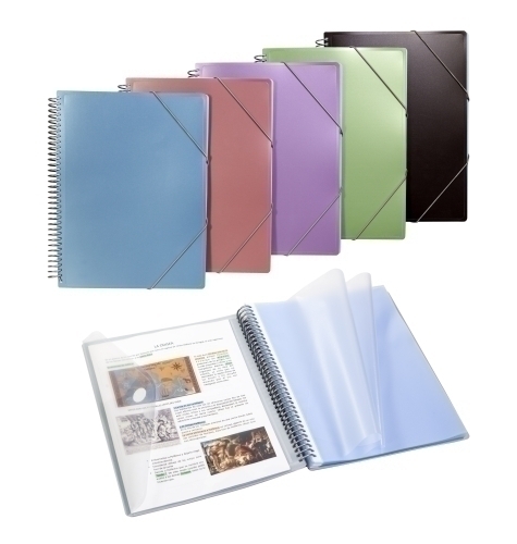 TARIF.CARCH.PP METAL A4 30F. SURTIDO - Pack de 10 unidades - Color no elegible
