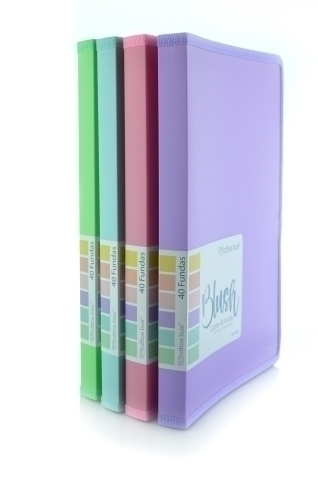 TARIF.OFF.BOX PP A4 BLUSH 40 F. - Pack de 8 unidades
