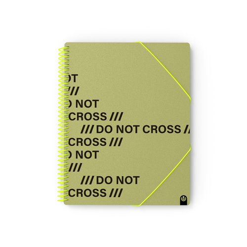 TAR.CARCH.ESP.PP.NOT CROSS A4 40 F ARMY - Pack de 4 unidades