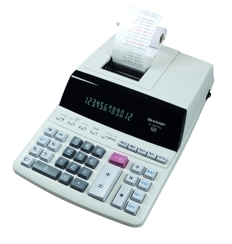 CALCULADORA IMPR. SHARP 12 DIG. EL-2607P