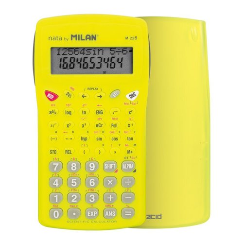 CALCULADORA CTF.CMILAN 10+2 DIG. ACID AM