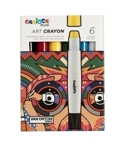 CERAS PASTEL CARIOCA PLUS C/6