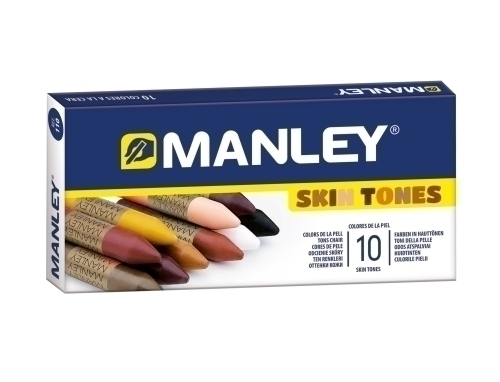 MANLEY CERAS ESTUCHE 10 UD SURTIDO TONOS DE LA PIEL - Color no elegible