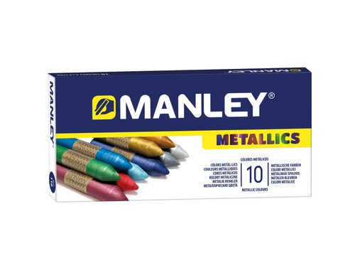 MANLEY CERAS METALLICS C/SURTIDOS ESTUCHE 10 UD - Color no elegible