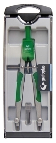 COMPAS GRAFOPLAS MICROMETRICO VERDE