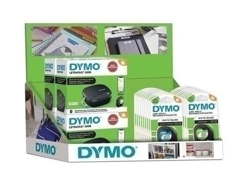 MAQ.ROTUL.DYMO ELECT.LETRATAG LT200-B E6