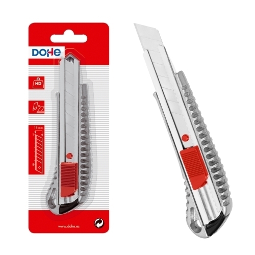 CUTTER DOHE 18 mm. con GUIA METALICA