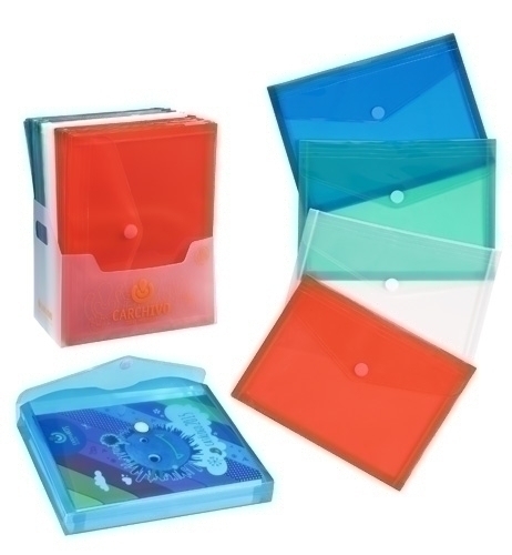 DOSSIER SOBRE CARCH.FUELL.PP VLC.A4 CR. - Pack de 10 unidades