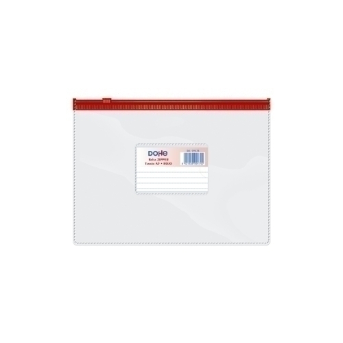 DOSSIER SOBRE DOHE ZIP A5 APAIS.PVC ROJO