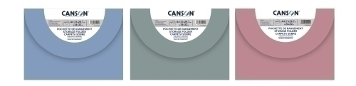 DOSSIER SOBRE CANSON PP BRC.27x35 SURT.3 - Pack de 10 unidades