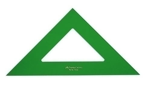ESCUADRA FABER CAST. 25 CENTIMETROS