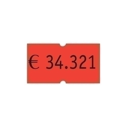 ETIQ.PRECIOS PRYSE 21x12 NARANJA