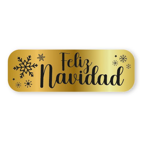 ETIQ.REG. R.250 FELIZ NAVIDAD