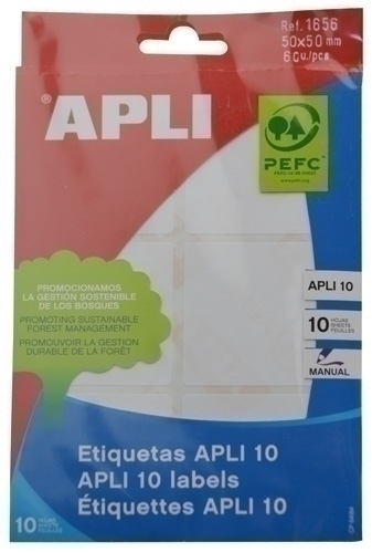 ETIQ.MAN.BOLSA APLI 01656 10h 50x50