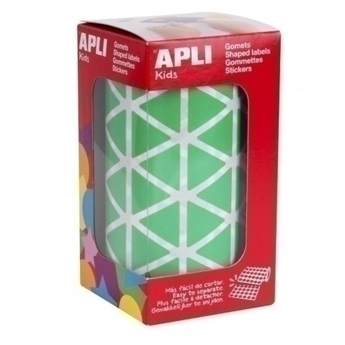 APL R.GOMETS TRIANG.20MM. VERDE 4870
