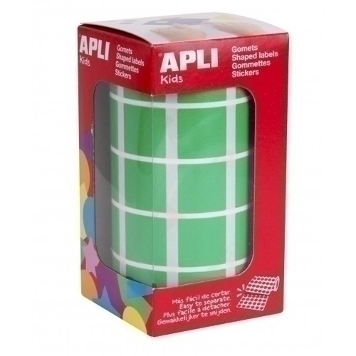 APL R.GOMETS CUADR.20X20MM.VERDE 4878
