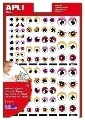 GOMETS APLI (13855) Bl.3h OJOS ROJOS - Pack de 1 unidades