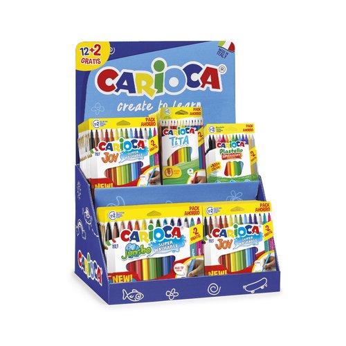 CARIOCA EXPOSITOR PROMOCIÓN ESPECIAL PACK 12+2 GRATIS