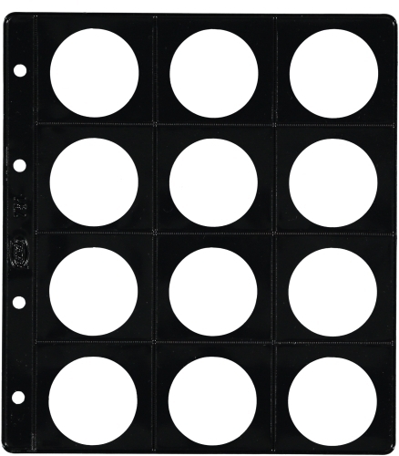 FUNDA para MONEDAS PARDO ALMA NEG. Ø 42