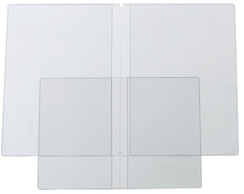 FUNDA CARNET IBERP.PVC 200µ DOBL.Fº P/25