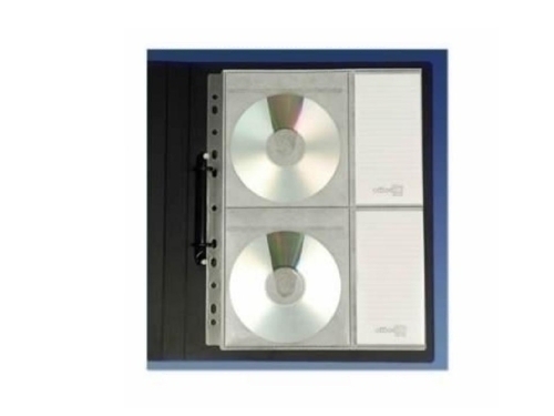 FUNDA CD/DVD FRAGA A4 MULTI TL.2 DPTO - Pack de 5 unidades