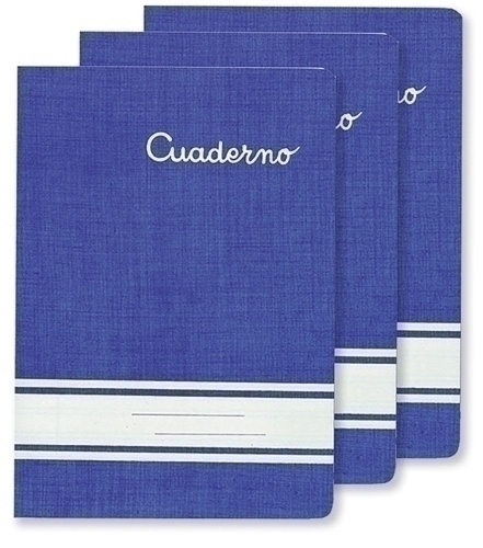 LIBRETA PACSA CUADERNO A5+ 30h CD.6 AZUL - Pack de 20 unidades