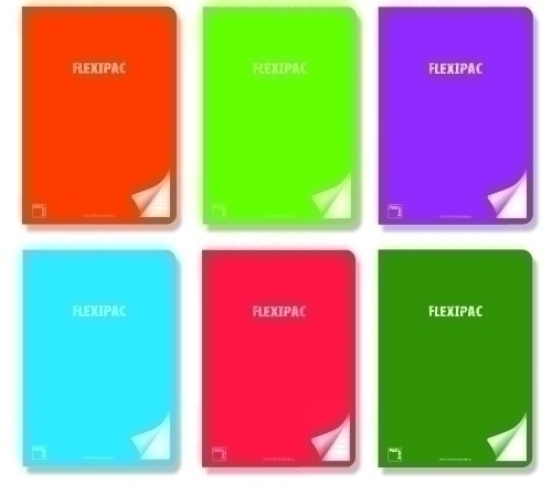 LIBRETA PACSA FLEXIPAC A5+ 48h CD.5 (6) - Pack de 6 unidades