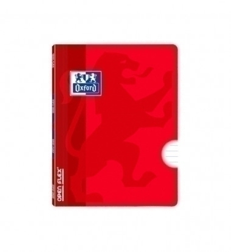 LIBRETA GRAP.OXFORD SCH.A5 48h HZT. ROJO - Pack de 10 unidades