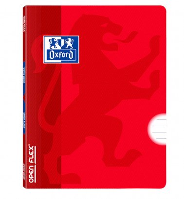 LIBRETA GRAP.OXFORD SCH.A4 48h HZT. ROJO