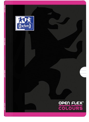 LIBRETA GRAP.OXFORD SCH.A4 48h HZT. ROSA