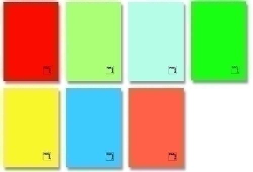 LIBRETA PACSA GOFRADA A4 48h 70g CD.4 RO - Pack de 10 unidades
