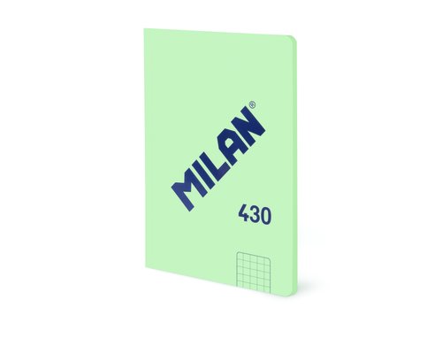LIBRETA MILAN 430 A6 48h CD.5 VERDE - Pack de 6 unidades